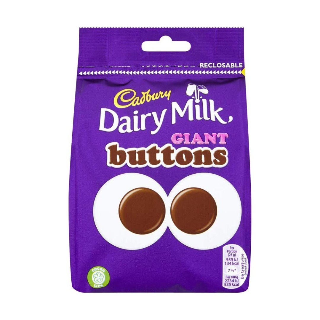 Cadbury Dairy Milk Buttons Giant 119g
