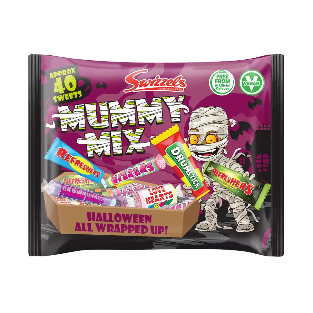 Swizzels Matlow Mummy Mix - Caramelle mix halloween 40 Pezzi