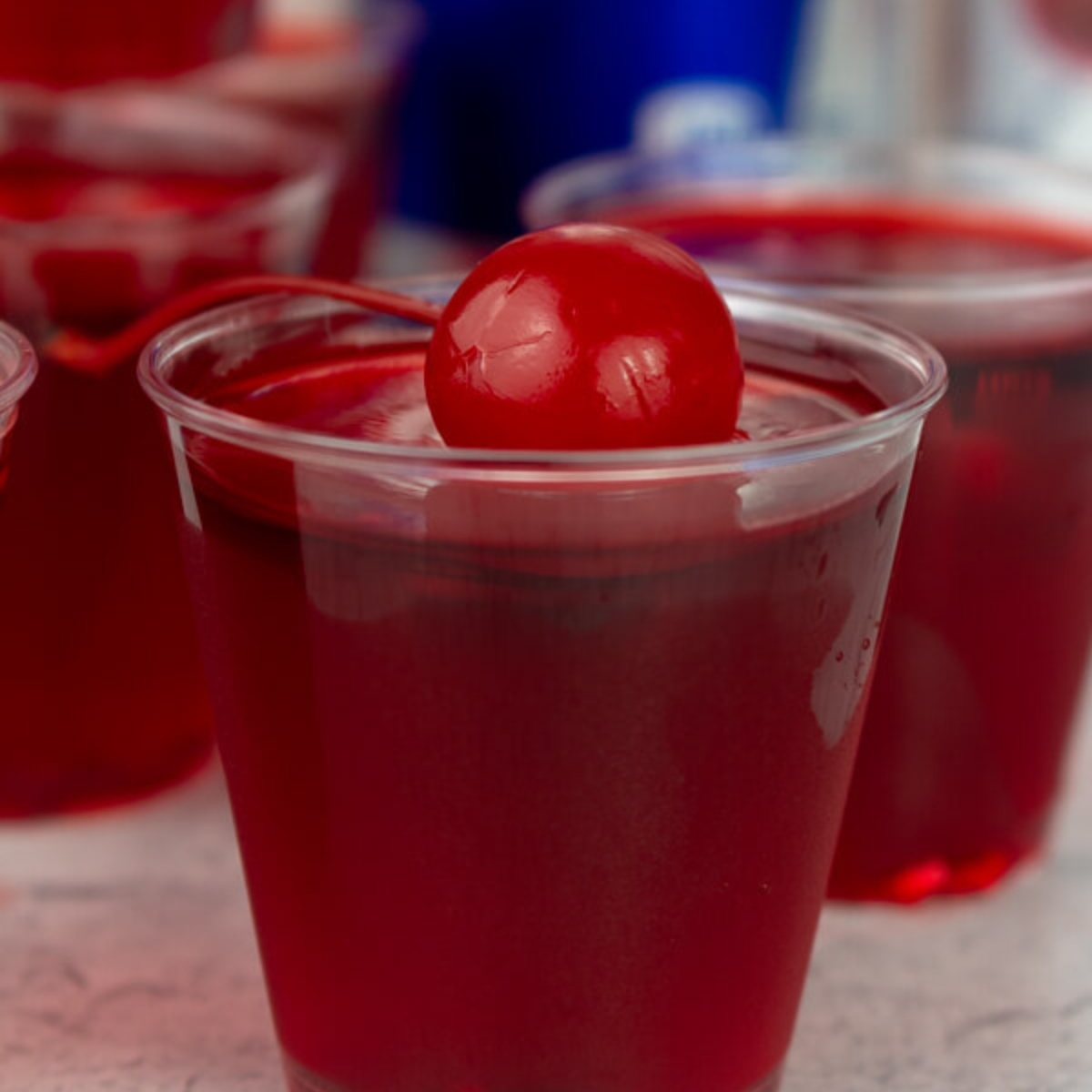 Jell-O Cherry, gelatina de cereza