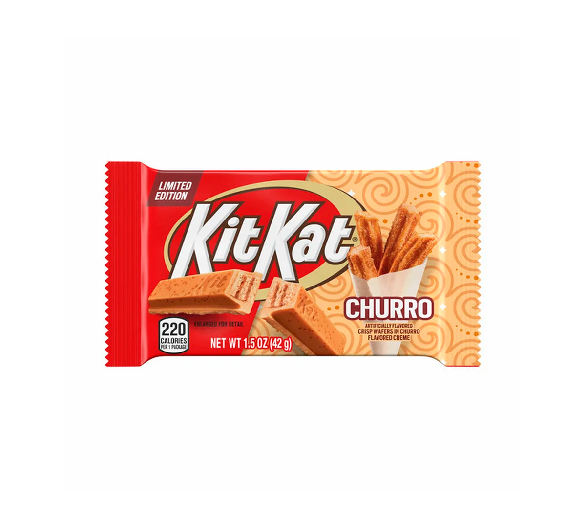 Kit Kat Churro, Wafer ricoperto di cioccolato al gusto churro