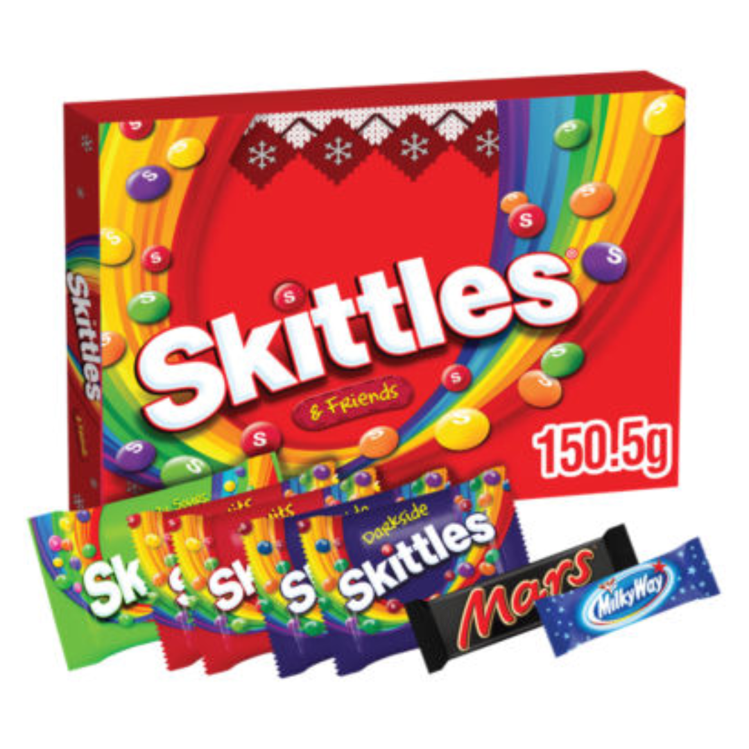 Skittles & Friends Medium Selection Box 150g
