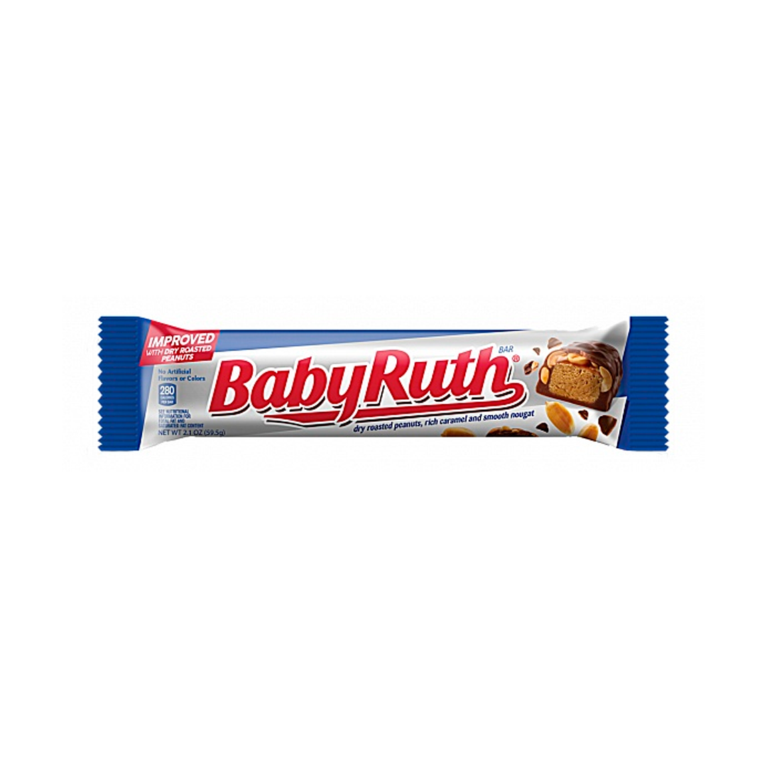 Baby Ruth candy bar, Barretta Di Cioccolato Con Burro Di Arachidi (54G)