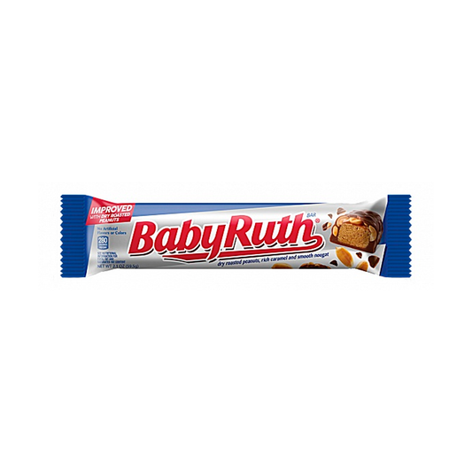 Baby Ruth candy bar, Barretta Di Cioccolato Con Burro Di Arachidi 54g