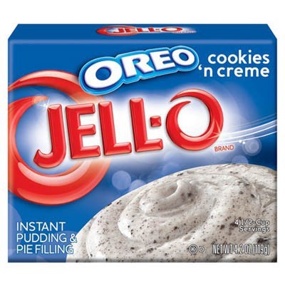Jell-O Budino Istantaneo Oreo Cookies N Creme