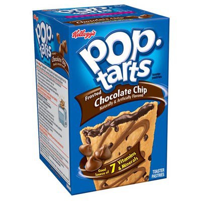 Kellogg'S Pop Tarts Chocolate Chip, galletas rellenas con sabor a chocolate
