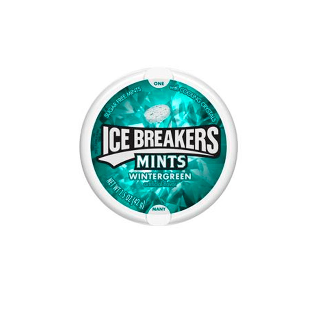 Ice Breakers Wintergreen - sugar free mint candies – BERFUD American Food