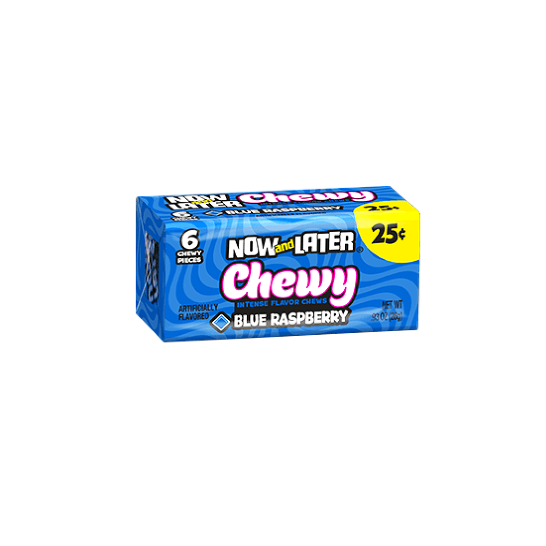 Now & Later Chewy Blue Raspberry