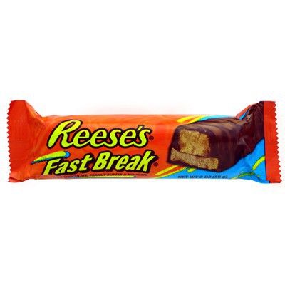 Reese's Fast Break, Barretta di cioccolato al latte ripiena di burro d’arachidi