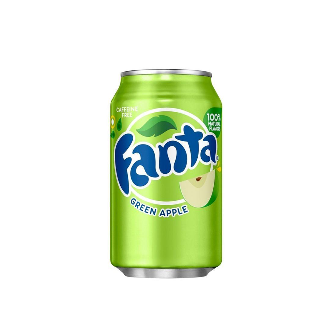 Fanta Green Apple Green Apple Soda