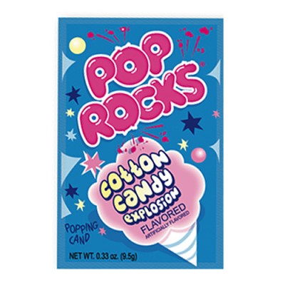 Pop Rocks Cotton Candy - Caramelle Frizzanti Zucchero Filato