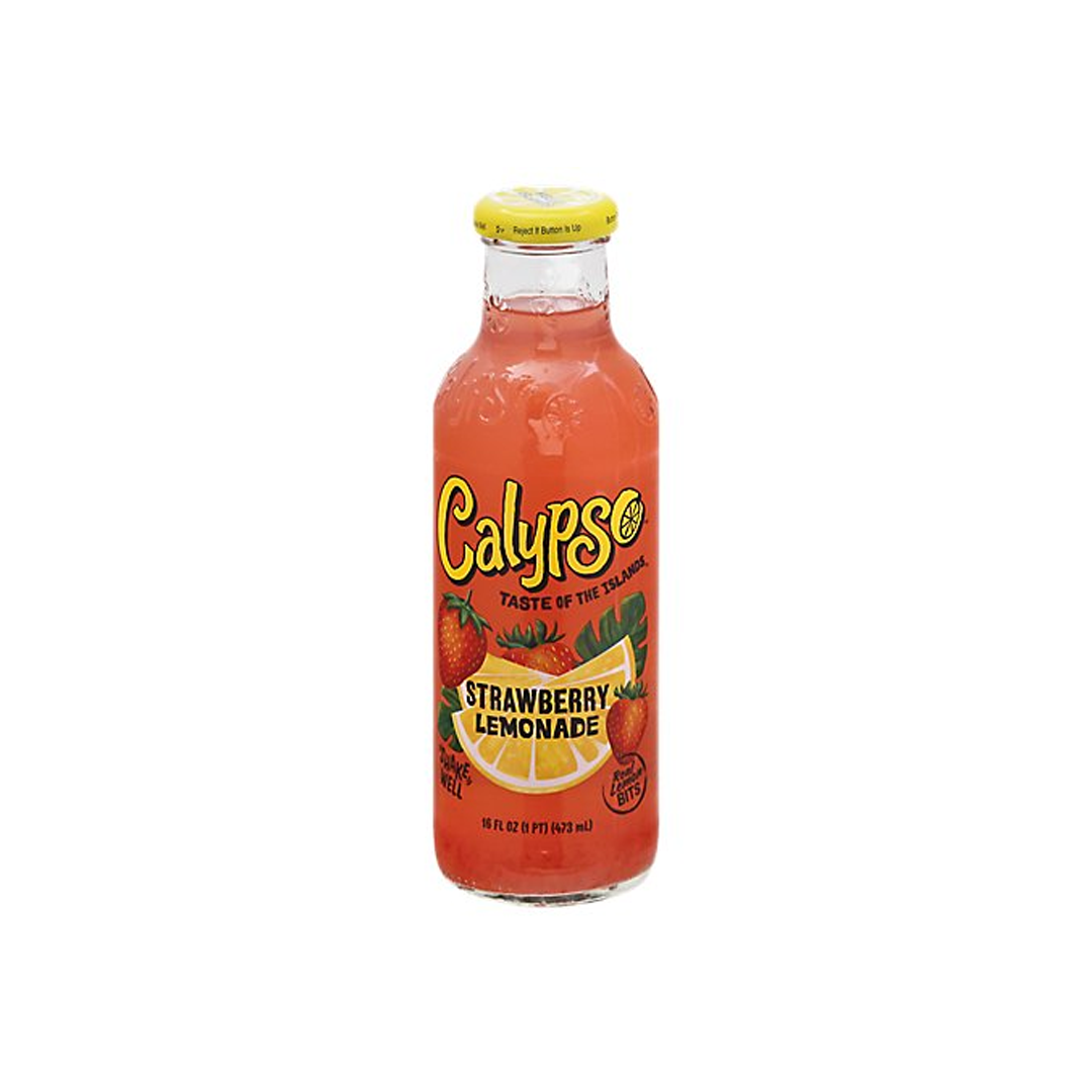 Calypso Strawberry Lemonade - Limonada De Fresa 473 ml