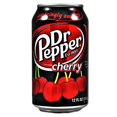 Dr Pepper Cherry - Soda al gusto ciliegia 355 ml