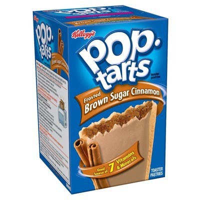 Pop Tarts Brown Sugar Cinnamon da 8 pezzi, Biscotti ripieni alla canella e zucchero di canna