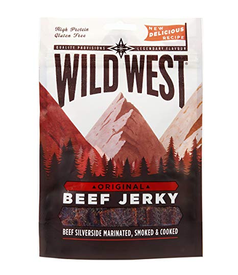 WILD WEST BEEF JERKY  ORIGINAL- Carne essicata di manzo