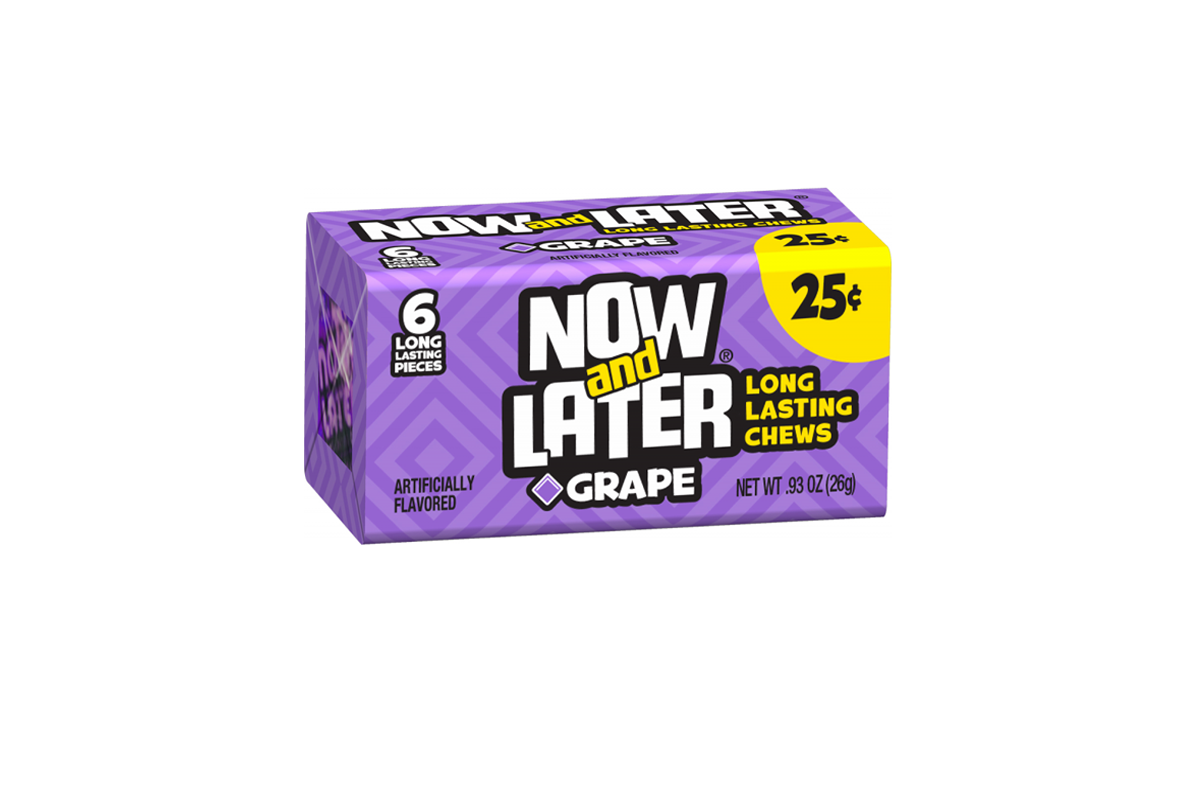 Now &amp; Later Chewy Grape