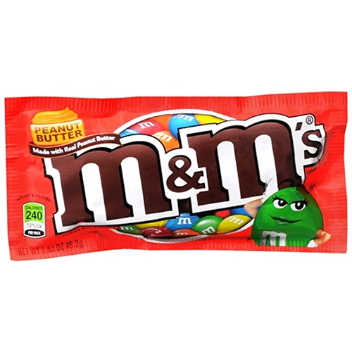 M &amp; M'S Peanut Butter Candies, large pack