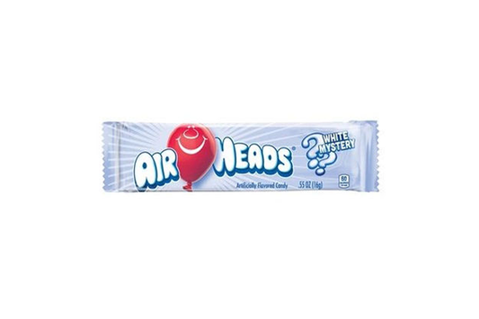 AIRHEADS WHITE MYSTERY -candy with a mysterious taste