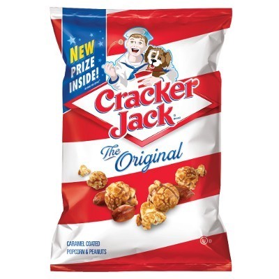 Cracker Jack Pop Corn Caramel - Popcorn E Arachidi Al Caramello 35g
