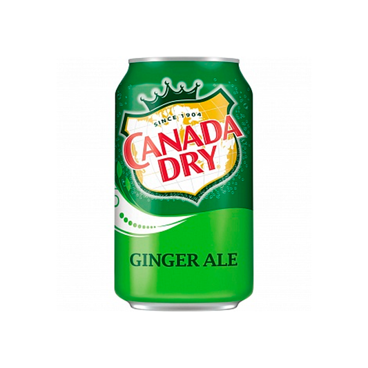 Canada Dry Ginger Ale, bebida de jengibre 355ml