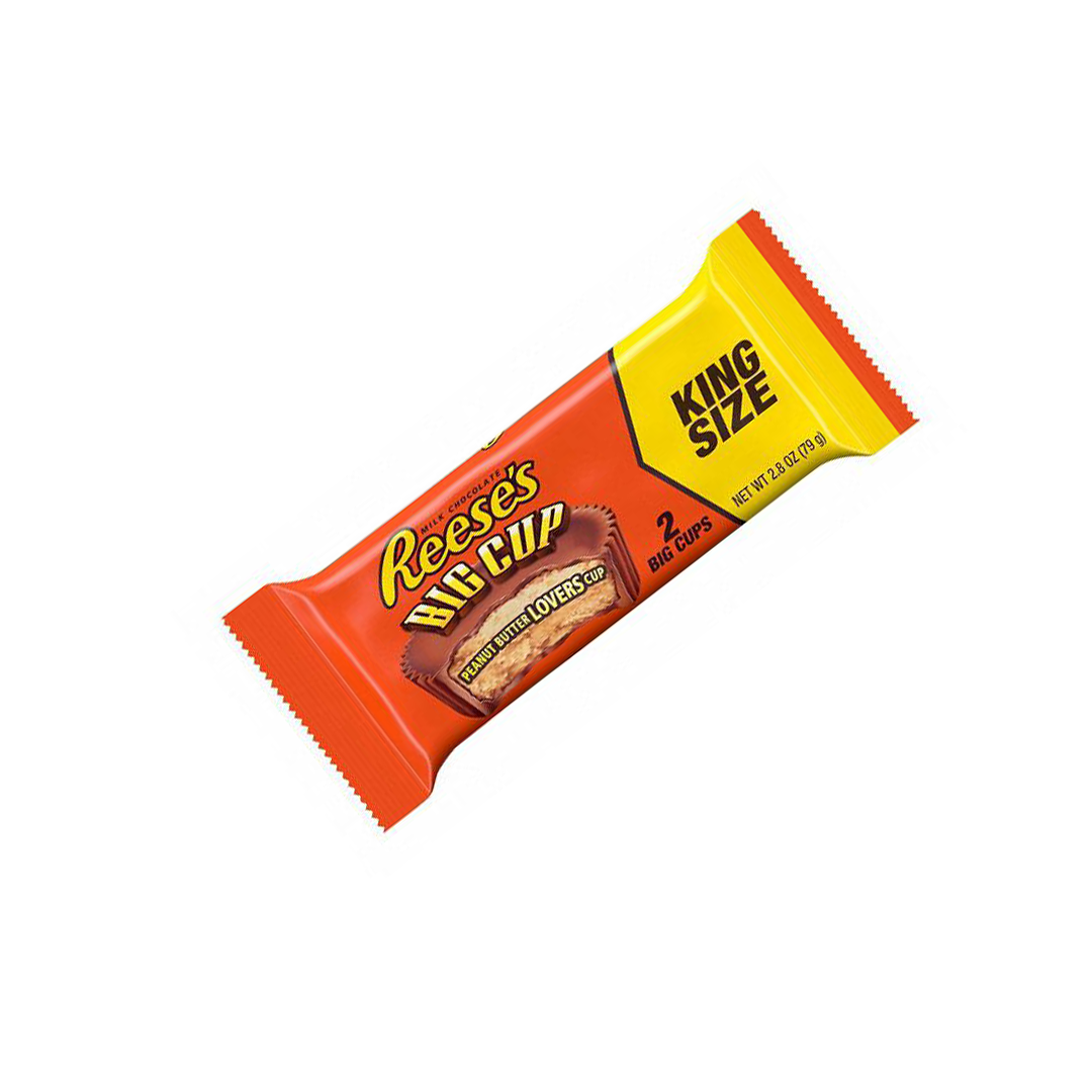 Reese's Big 2 Cup -Burro di Arachidi ricoperto di cioccolato al Latte -  BERFUD American Food