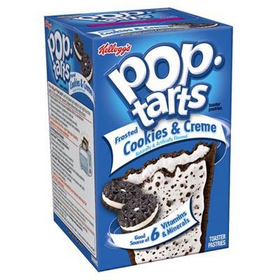 Pop Tarts Frosted Cookies & Creme