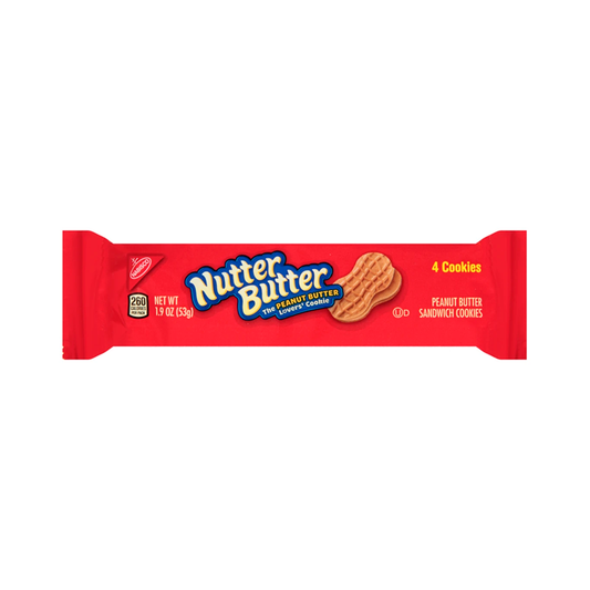 Nutter Butter, biscotti con crema di burro di arachidi