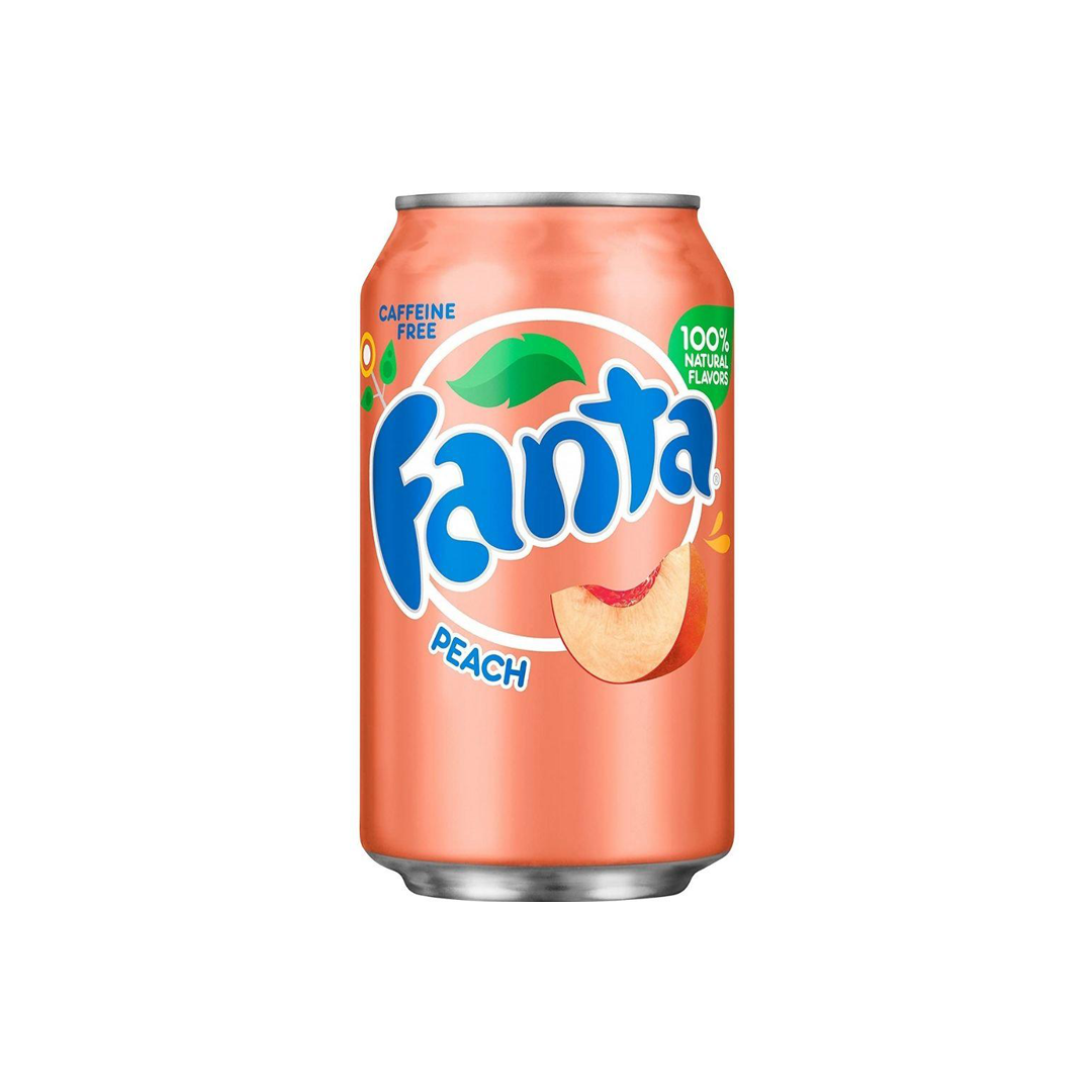 Fanta Peach - Carbonated Peach Drink (355 Ml)