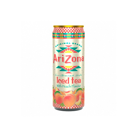 Arizona Iced Tea Peach - Bebida de té con sabor a melocotón (680Ml)