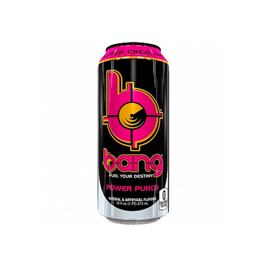 Bang Energy Power Punch, Punch Flavored Energy Drink (473Ml)