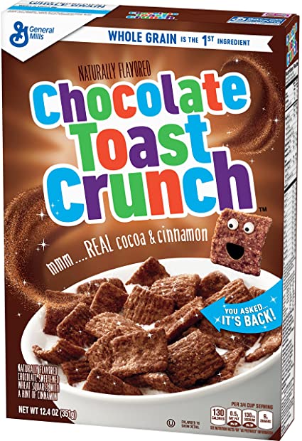 Cinnamon Toast Crunch Chocolate - Chocolate Cinnamon Cereal (351G)