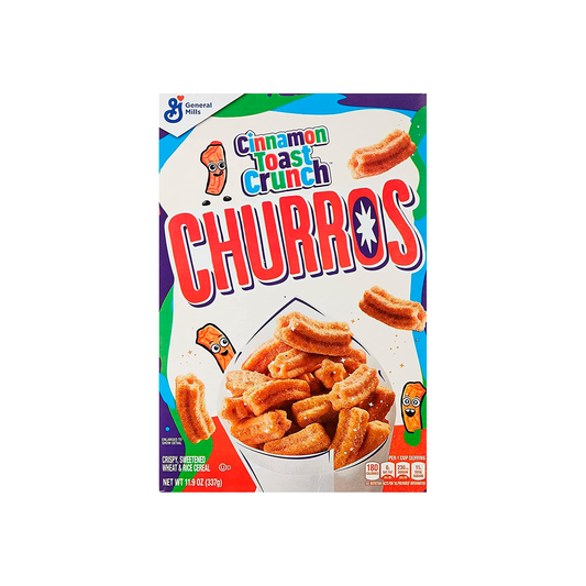 Cinnamon Toast Crunch Churros: Cinnamon cereal in churros format