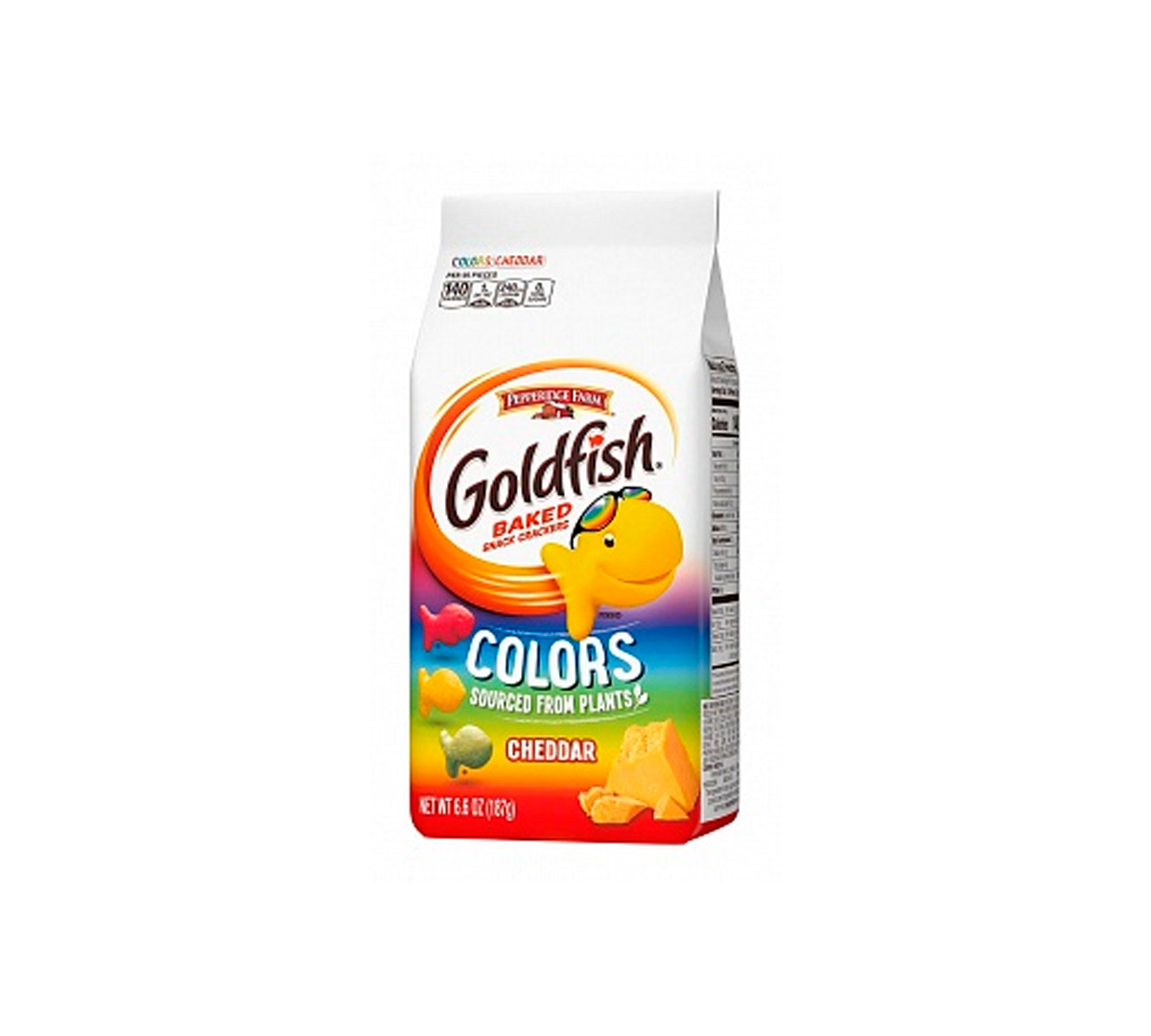 Pepperidge Farm Goldfish Crackers Colors Cheddar, Cheese Biscuits