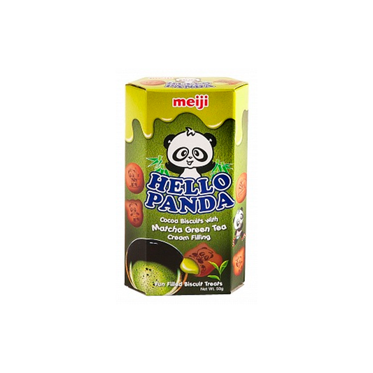 Hello Panda Matcha - biscotti con crema al tè matcha 50g