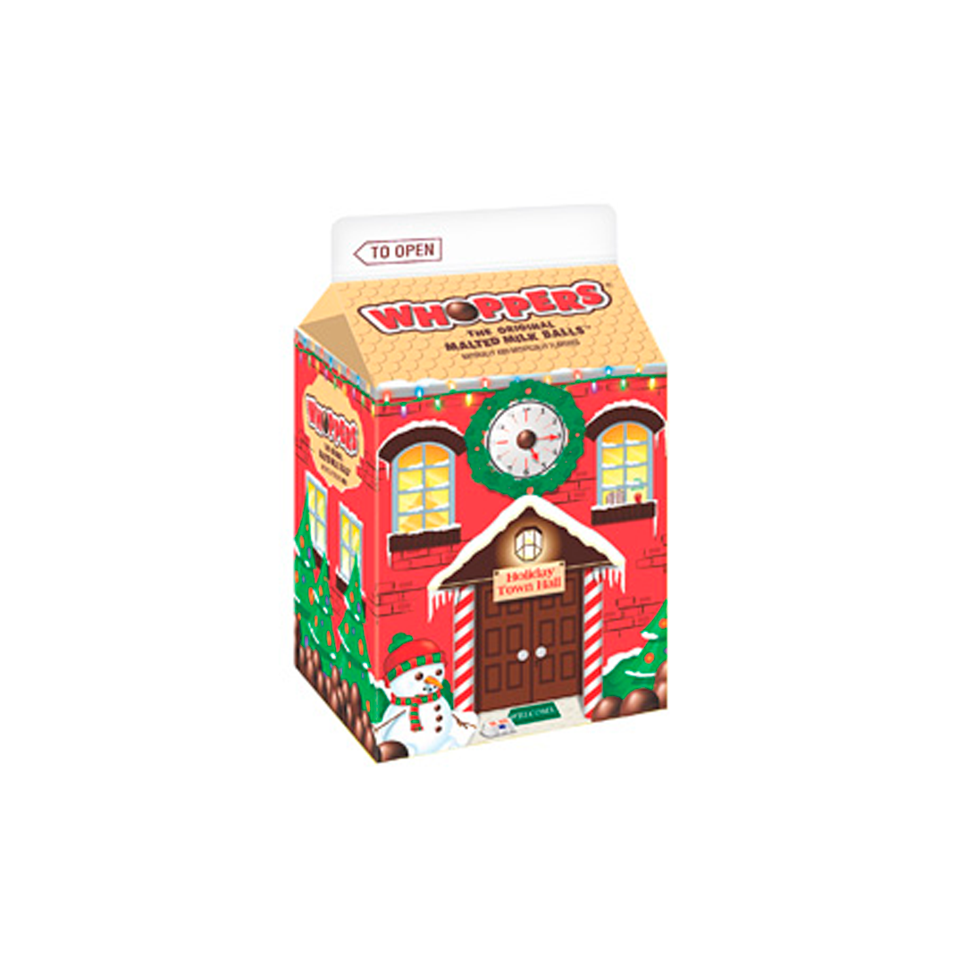 Hershey's Whoppers Christmas Village Cartons