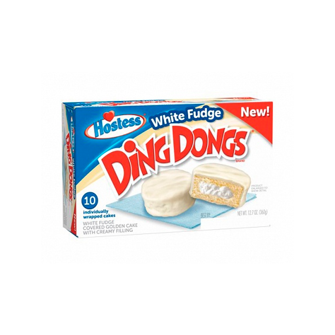 Hostess Ding Dongs White Fudge 10ct