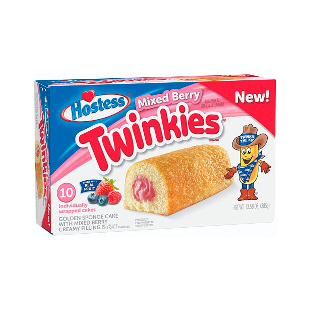 Hostess Mixed Berry Twinkies 10 Pack pack of 10
