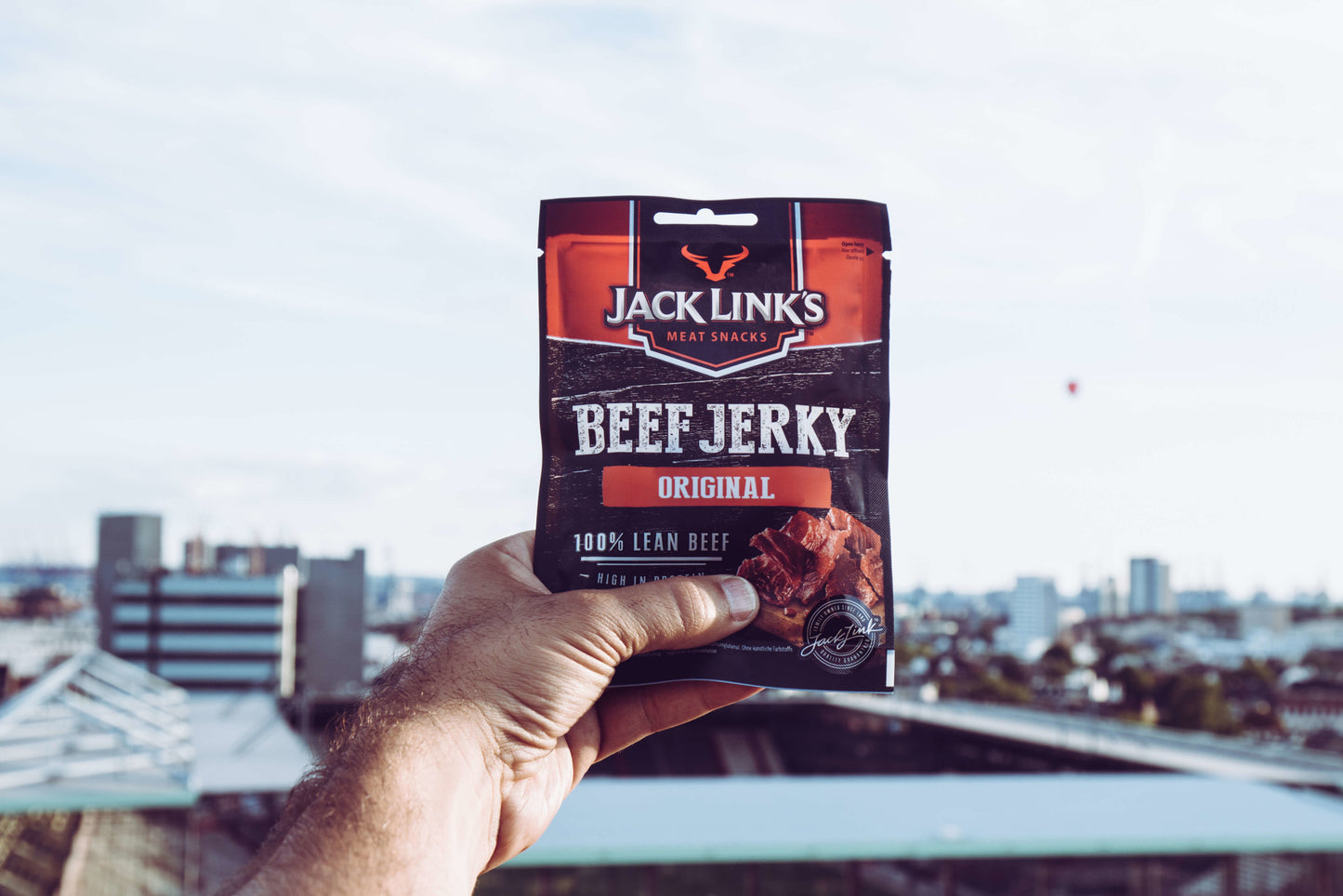 JACK LINK'S BEEF JERKY SWEET & HOT -Carne Essiccata Dolce Piccante