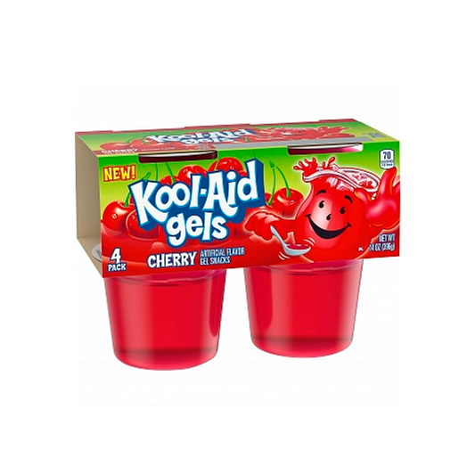 Kool-Aid Gelatina Cherry 396g (pack 4)