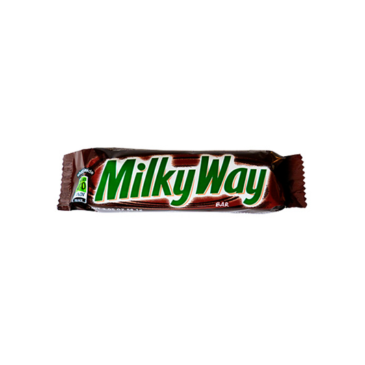 Milky Way Bar , Barreta de cioccolato al latte, torrone e caramello