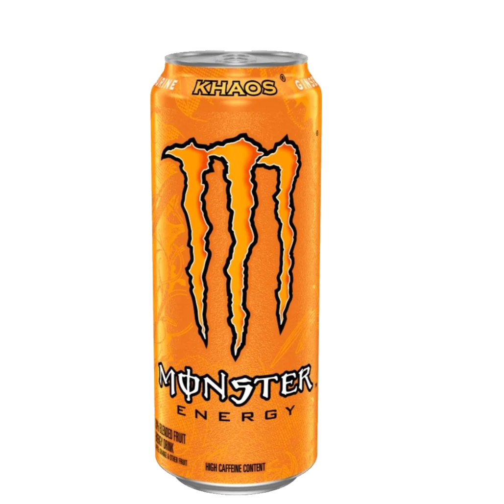 Monster Energy Khaos Orange Flavor Energy Drink