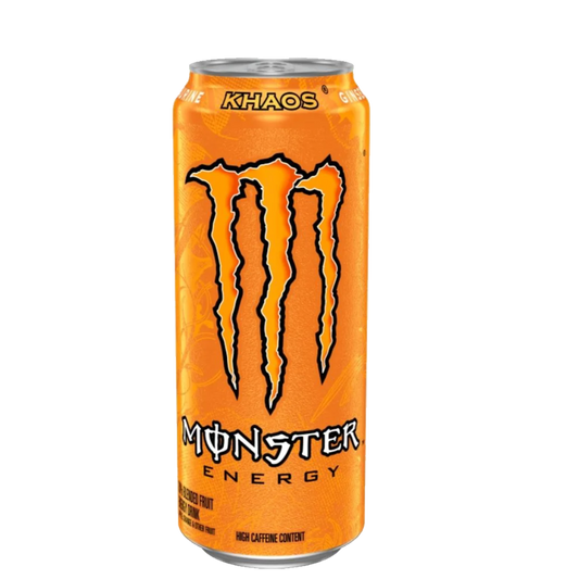 Bebida energética con sabor a naranja Monster Energy Khaos