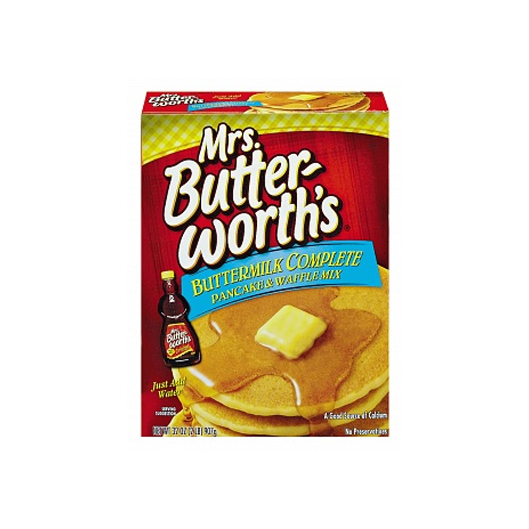 Mrs. Butterworth's Complete Pancake & Waffle Mix Buttermilk Grande 907 g