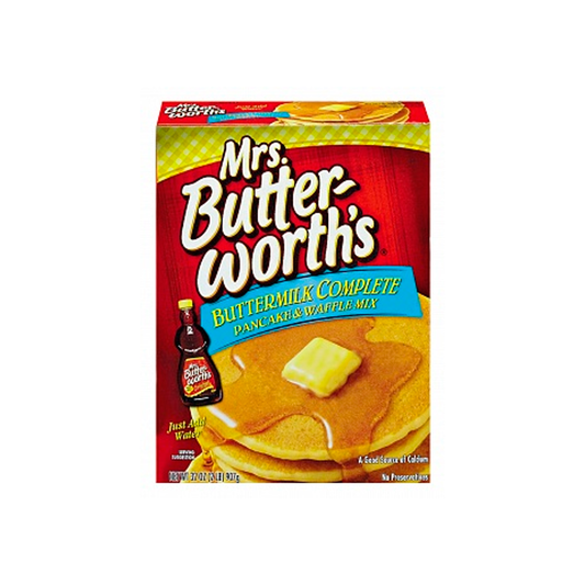 Mrs. Butterworth's Complete Pancake &amp; Waffle Mix Buttermilk GRANDE 907G