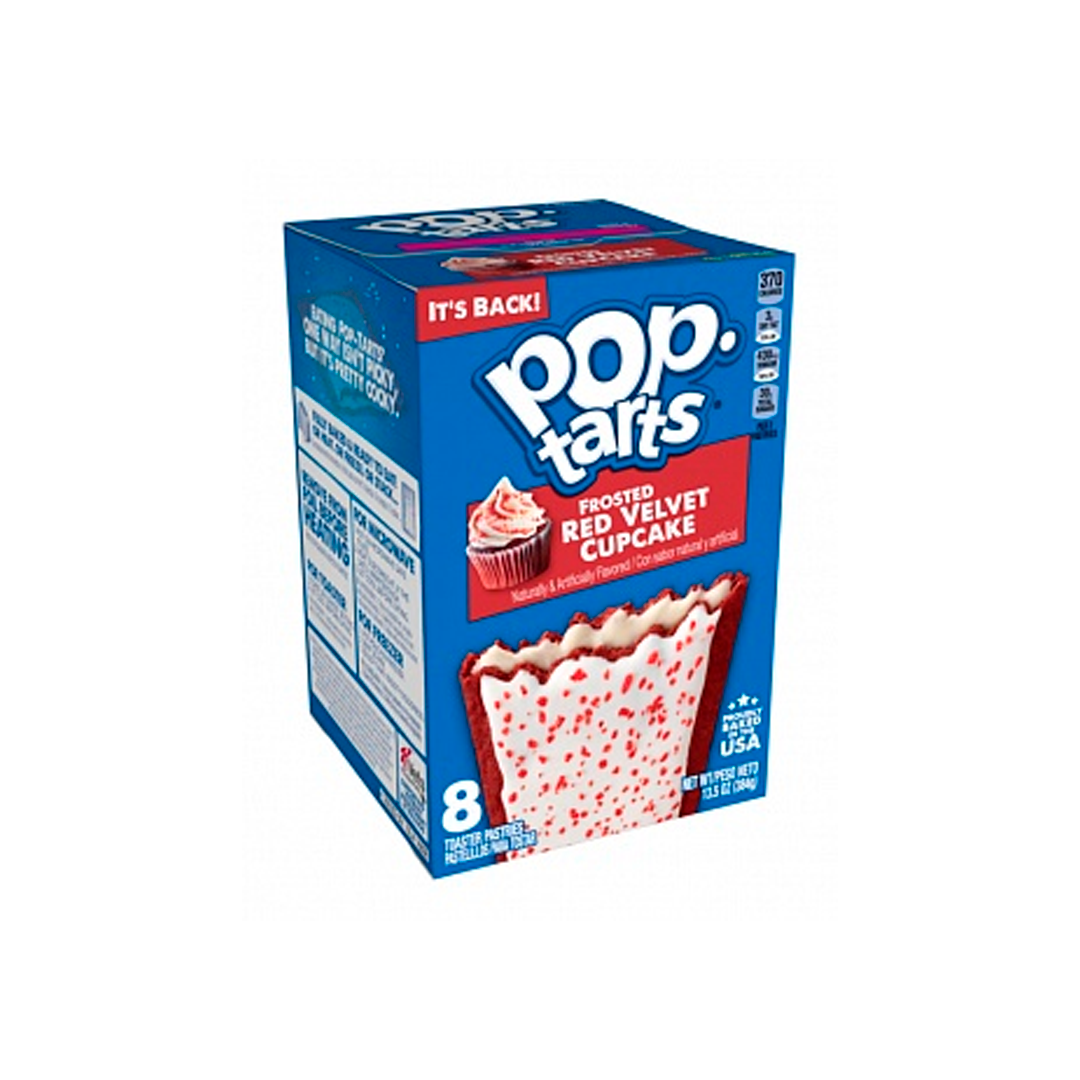 PopTarts Frosted Red Velvet Cupcake - Red Velvet flavored cookies