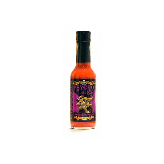 Psycho Juice 70% Scorpion Pepper- Salsa Molto Piccante al Peperoncino 148 ml