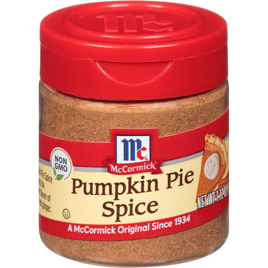 McCormick Pumpkin Spice, Pumpkin Pie Cake Spice, 31 gramos