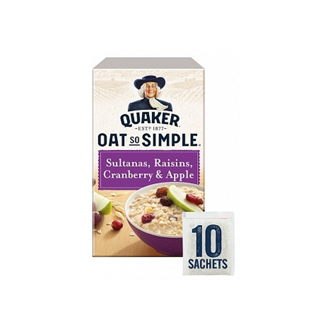 Quaker Oat So Simple Apple &amp; Blueberry: Apple and Blueberry flavored porridge