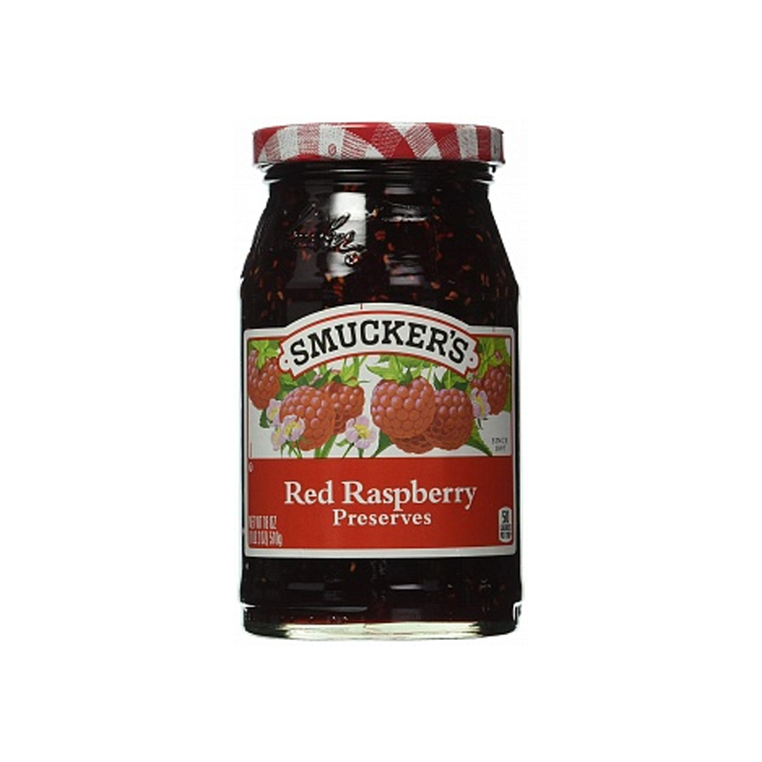 Smucker's Red Raspberry 510g - BERFUD American Food