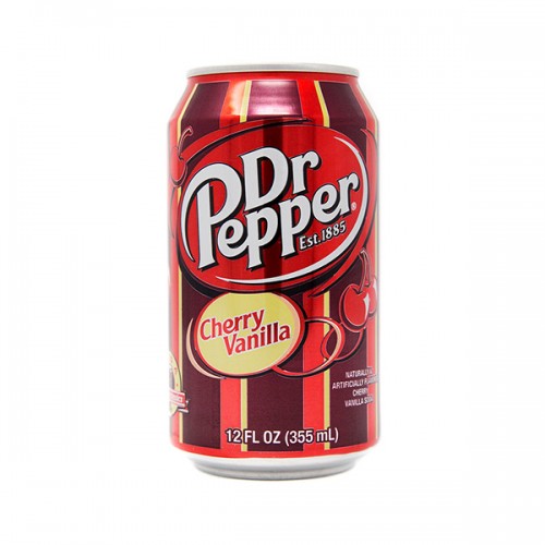 Dr Pepper Cherry Vanilia - Bevanda Gassata Al Gusto Ciliegia E Vaniglia (355 Ml)