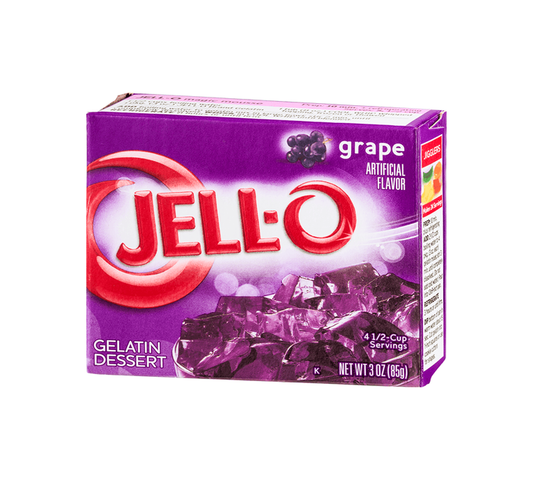 Jell-O Grape - Gelatina all'uva